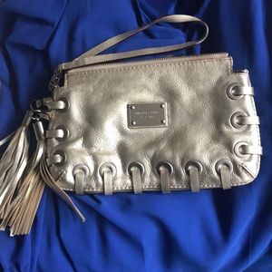 Gold Michael Kors clutch/wristlet